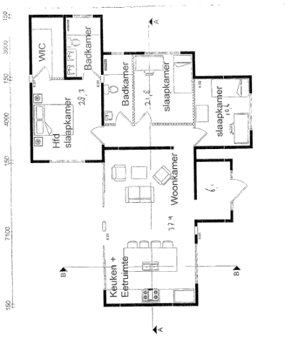 Plattegrond Barcadera 39-A
